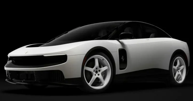 Ferrari’s first ever electric car sold for record $40m at auction
