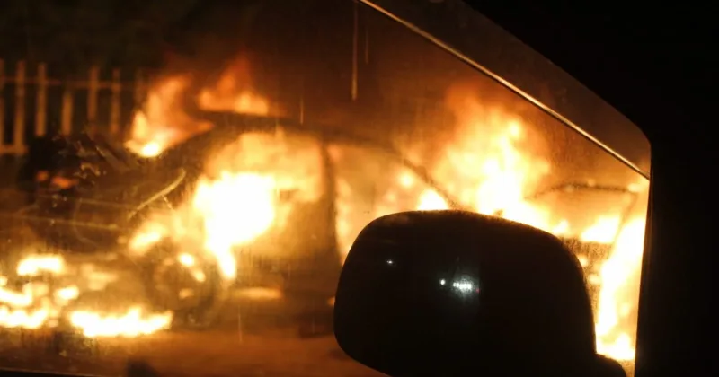Vehicle torched as protest over alleged ‘missing private parts’ claim disrupts Kilifi-Malindi Road