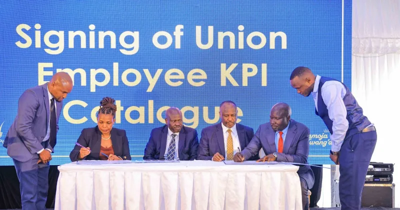 Kenya Power signs performance contracts with 6,000 union staff