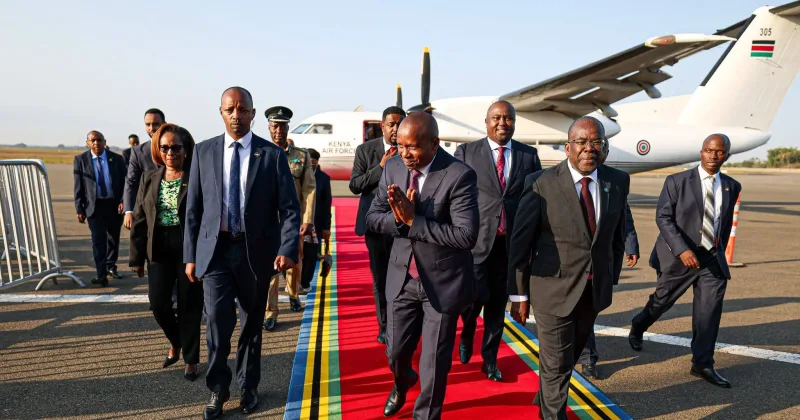 DP Kindiki attends Continental Infrastructure Summit in Tanzania
