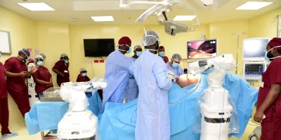 Aga Khan University Hospital performs region’s first robotic gallbladder surgery