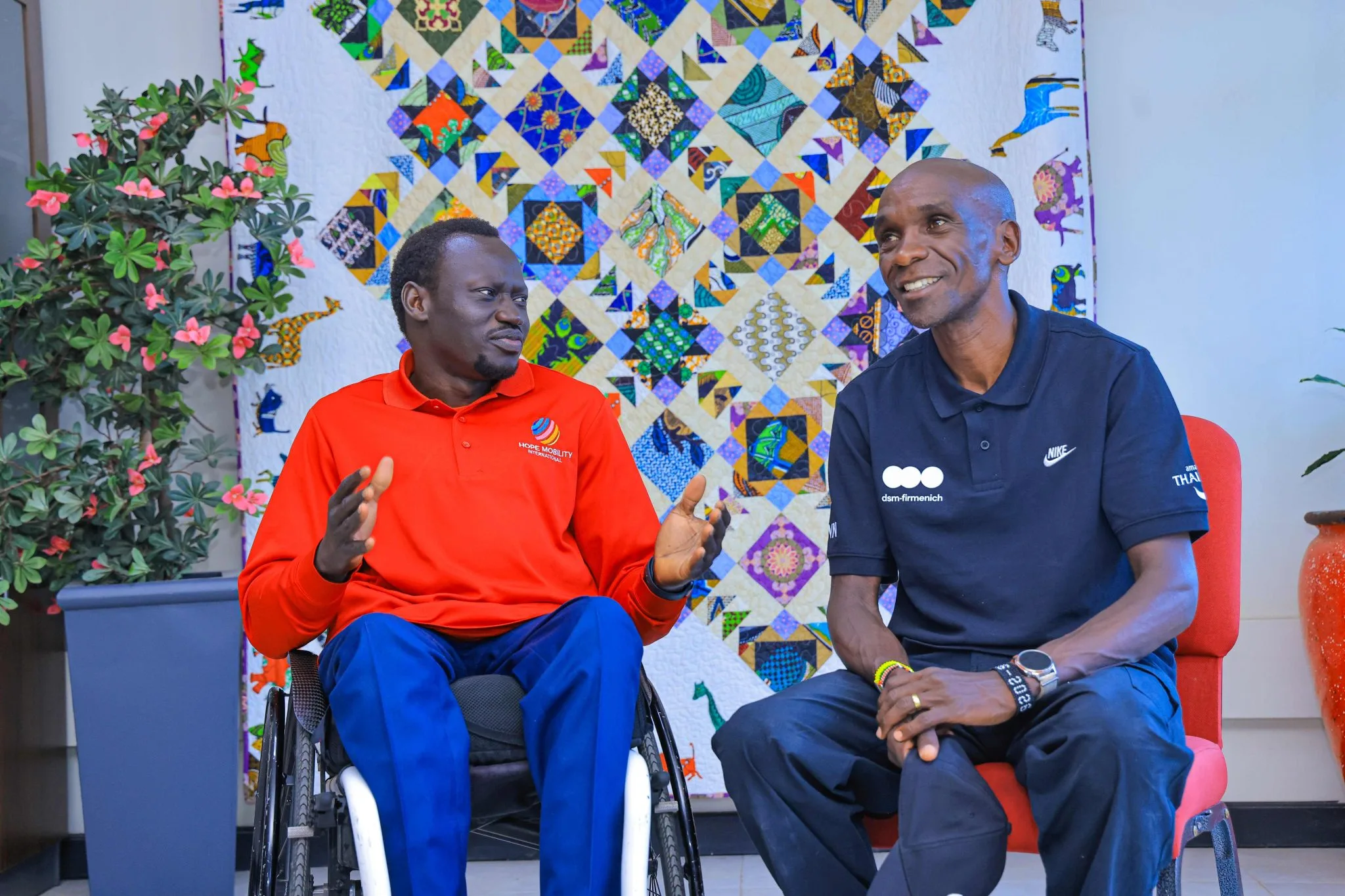 Why South Sudan-born paraplegic is chasing history at Standard Chartered Marathon
