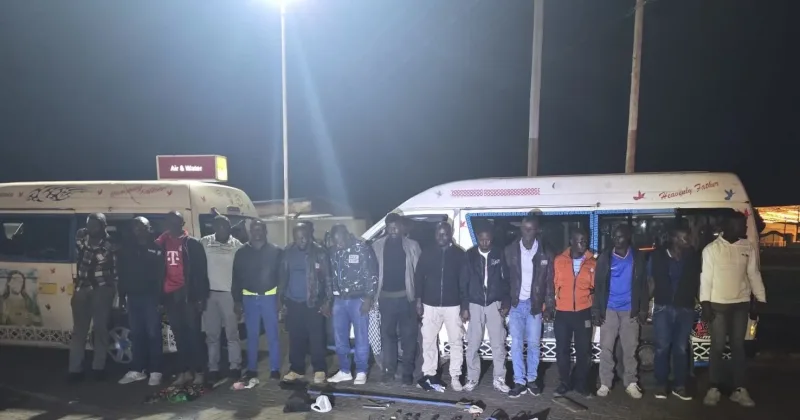 15 suspected gang members arrested, crude weapons seized in Kisumu