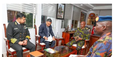 Kenya, India review defence ties, eye expanded military cooperation