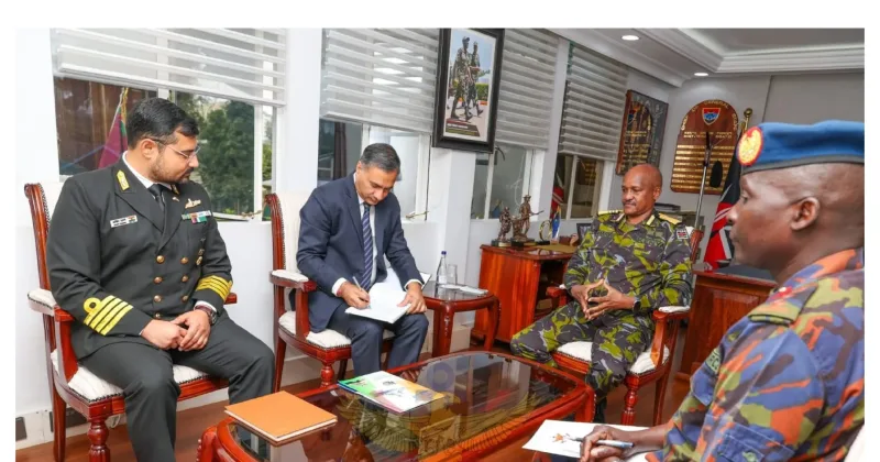 Kenya, India review defence ties, eye expanded military cooperation
