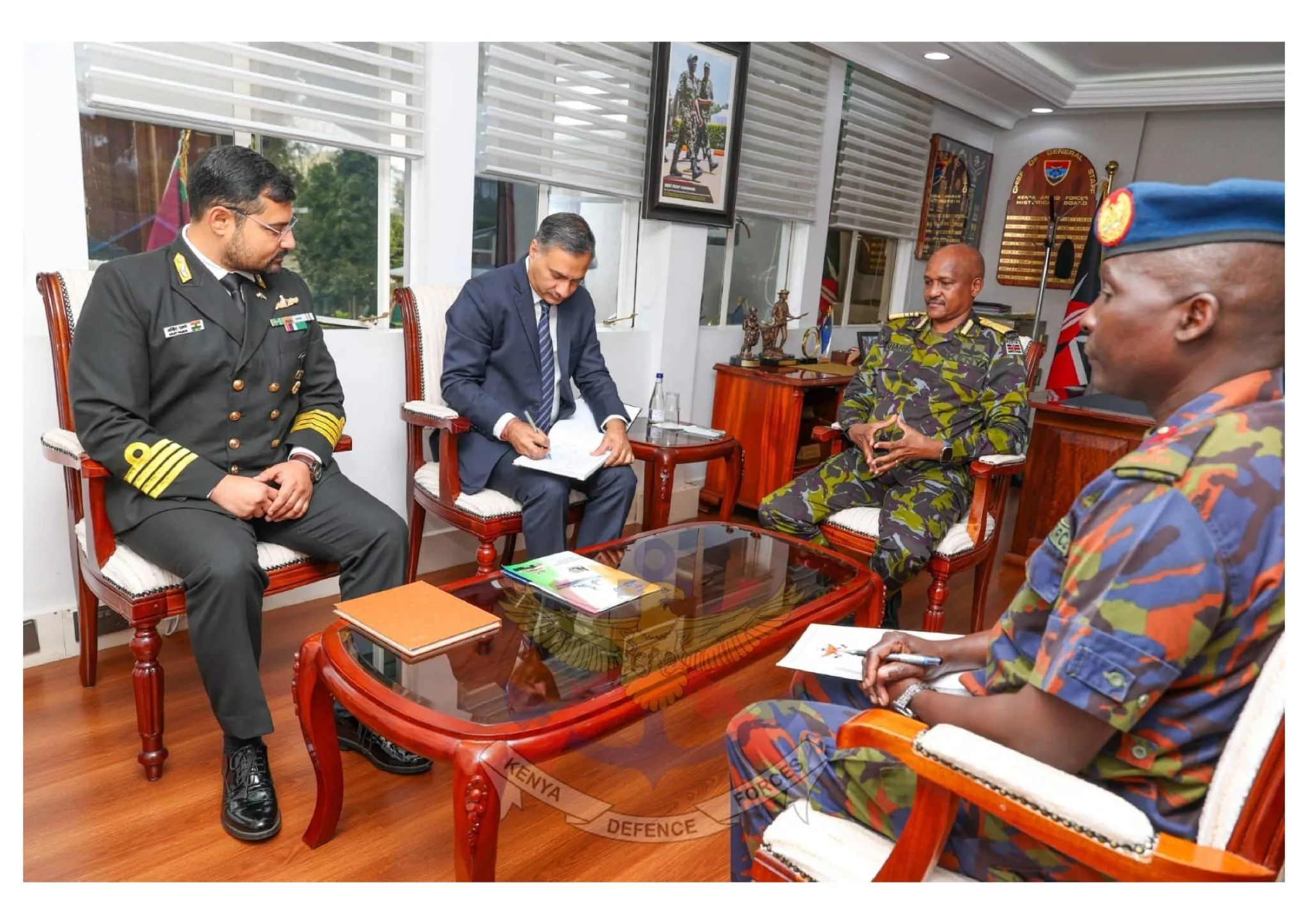 Kenya, India review defence ties, eye expanded military cooperation
