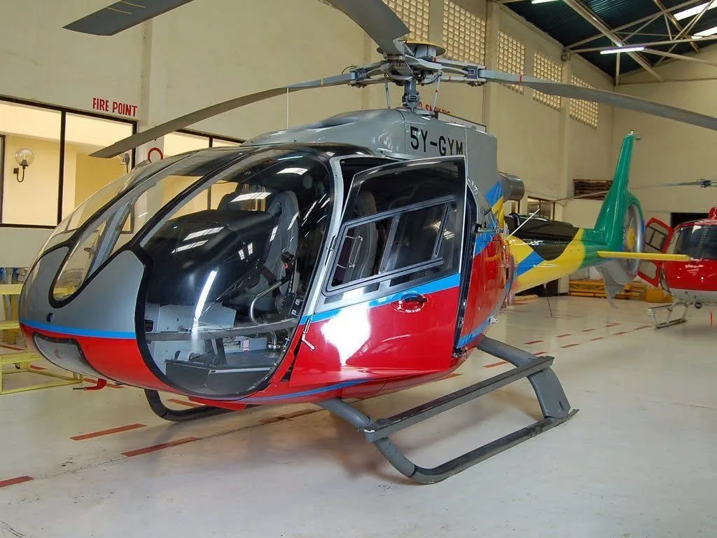 KCAA identifies helicopter that crashed at Mt Ololokwe as Eurocopter EC130 B4
