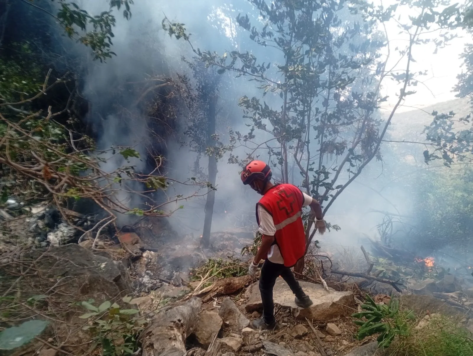Difficult terrain, active fire hamper search and recovery efforts at Samburu helicopter crash site