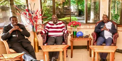Kalonzo, Wamalwa meet Gachagua as opposition plot to unseat Ruto intensifies