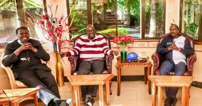 Kalonzo, Wamalwa meet Gachagua as opposition plot to unseat Ruto intensifies
