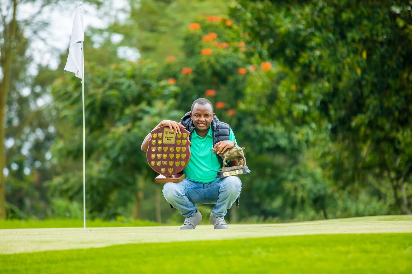 Chege Clinches Sixth Leg of PGK Equator Tour in Nakuru