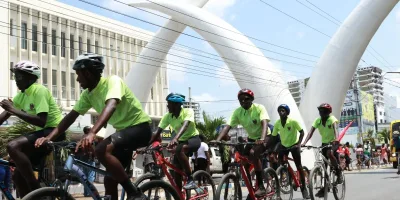Starehe Boys students complete 1,100km charity bike ride