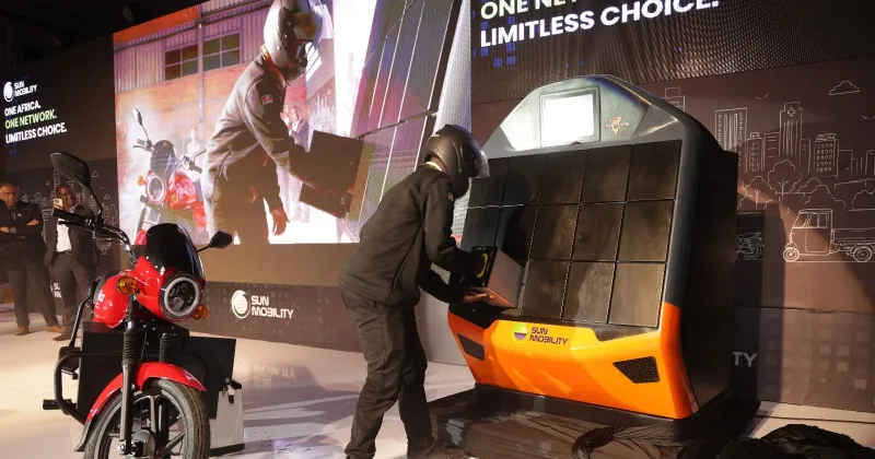 SUN Mobility launches battery swapping network in Kenya