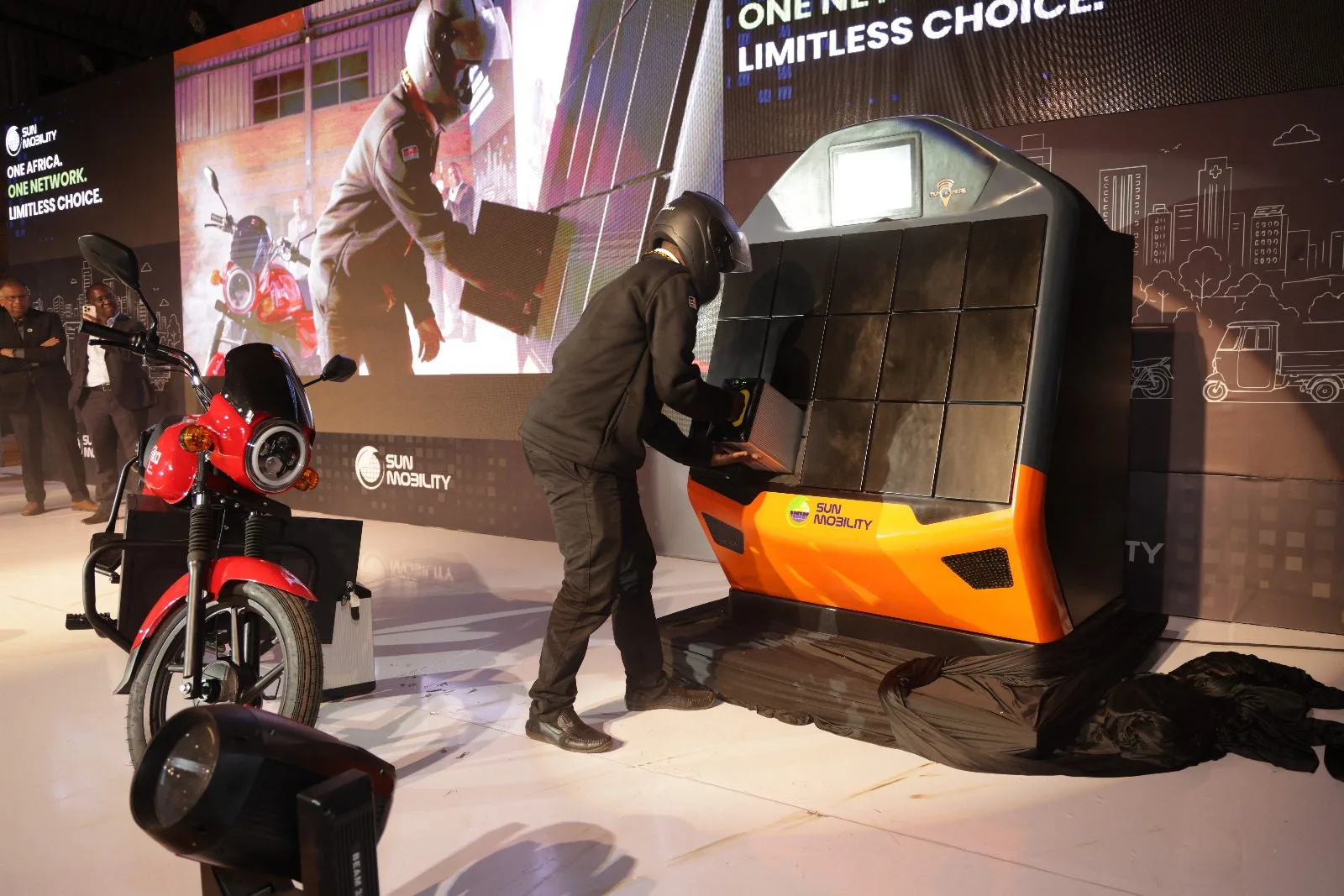 SUN Mobility launches battery swapping network in Kenya