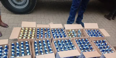 NACADA strikes in Mukuru Kwa Njenga, seizes 240 counterfeit alcoholic beverages in ongoing crackdown
