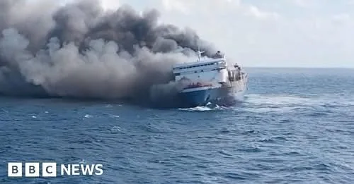 Five dead, 41 missing, after Indonesia ferry catches fire