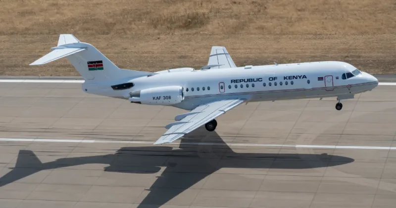 Kenya’s presidential jet completes year-long overhaul with new technology upgrades