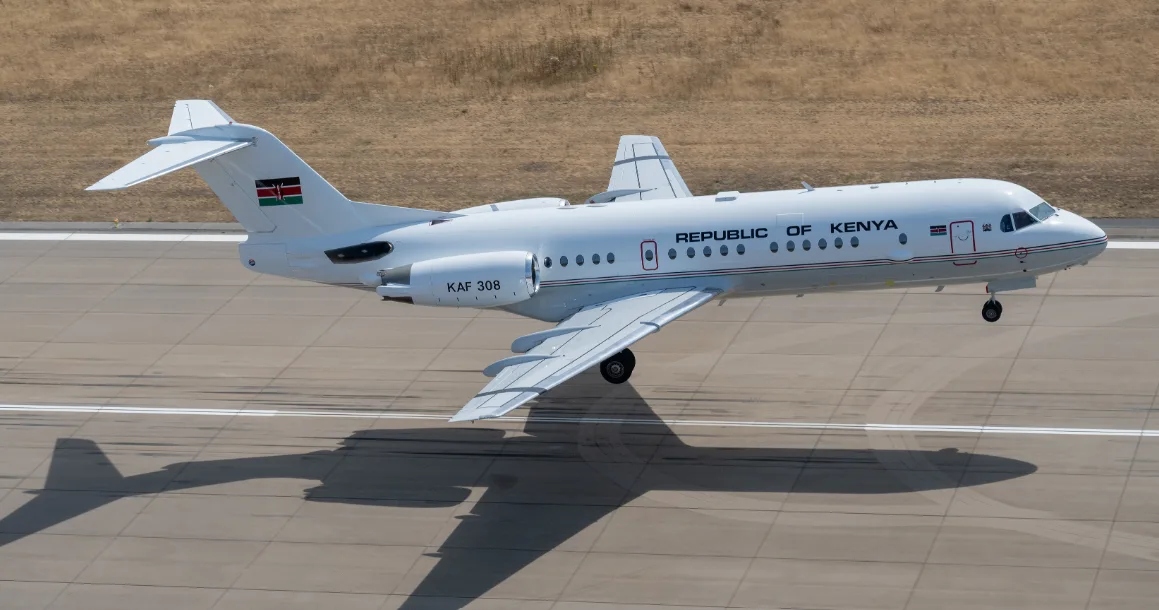 Kenya’s presidential jet completes year-long overhaul with new technology upgrades