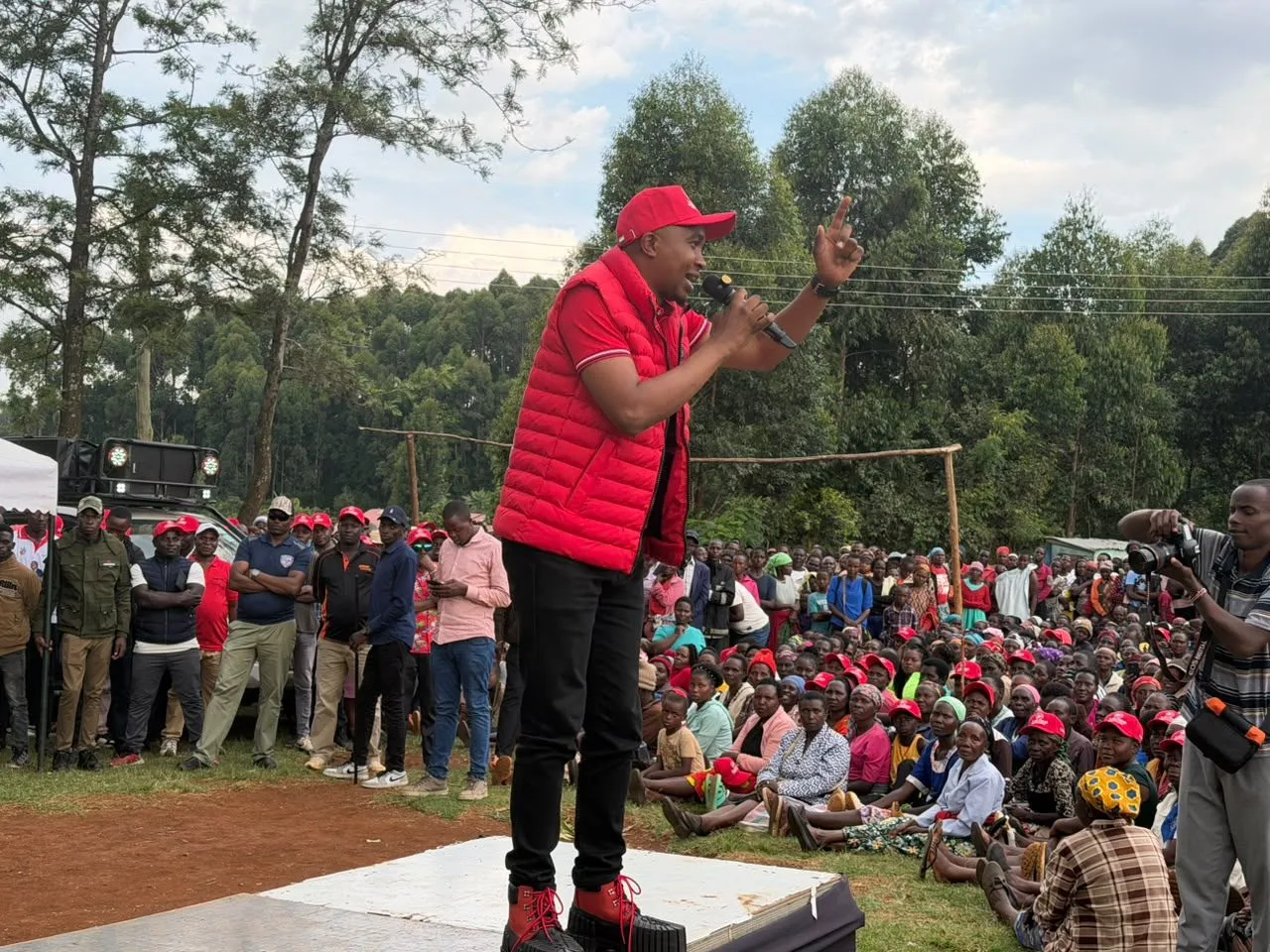 Morara Kebaso leads Linda Matiang’i movement as Jubilee aspirants rally behind 2027 bid