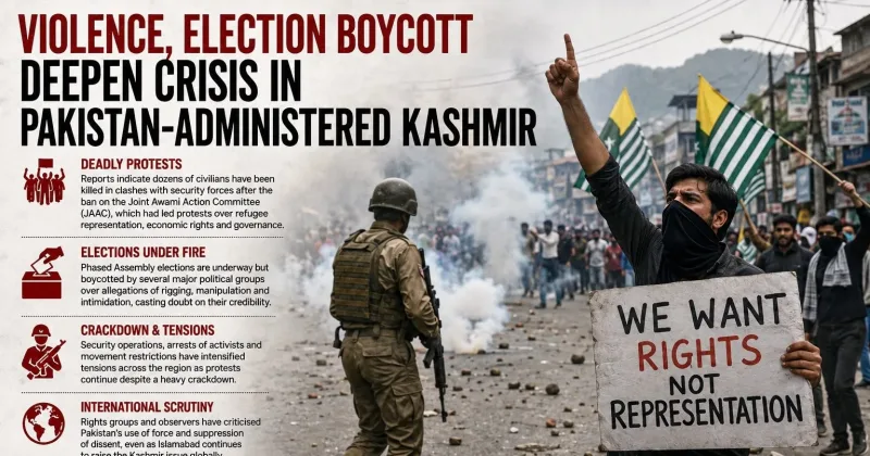 Violence, Election Boycott Deepen Crisis in Pakistan-Administered Kashmir