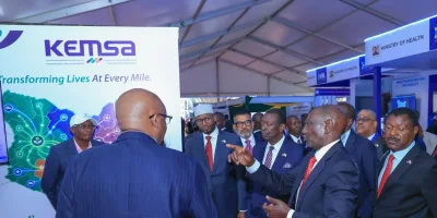Ruto gets glimpse of KEMSA’s digital transformation at Health Summit