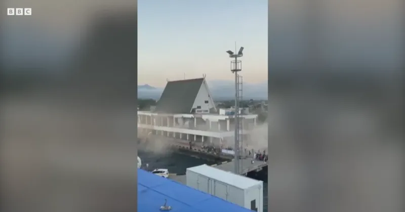 Rescuers search for survivors of powerful Indonesia earthquake