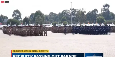 President Ruto Presides Over 46th KDF Recruits Pass-Out Parade in Eldoret