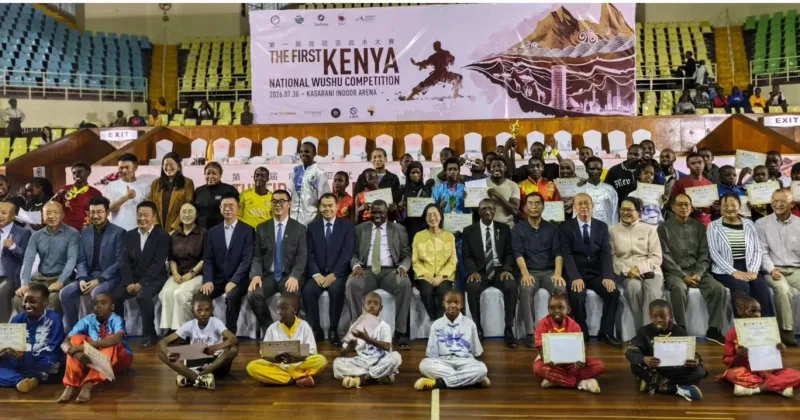 Kenya-China Ties Strengthened as Inaugural National Wushu Championship Celebrates Sport and Culture