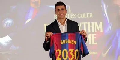 World Cup winner Rodri ready for ‘excitement again’ after joining Barca
