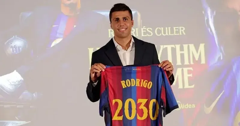 World Cup winner Rodri ready for ‘excitement again’ after joining Barca