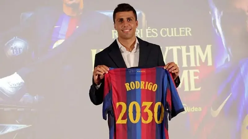 World Cup winner Rodri ready for ‘excitement again’ after joining Barca
