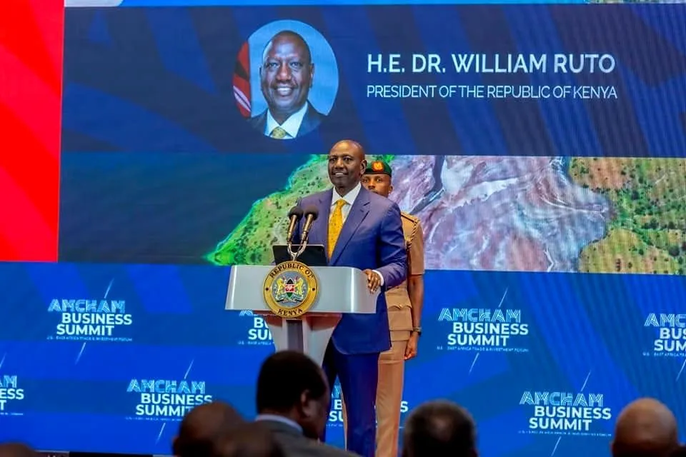 Ruto to headline AmCham Business Summit in September