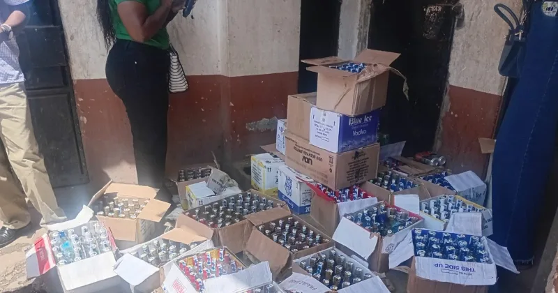 NACADA Seizes 868 Counterfeit Alcoholic Drinks in Eastleigh Crackdown