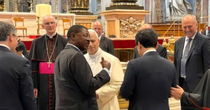 Wetangula Attends Pope Leo XIV’s General Audience at Vatican