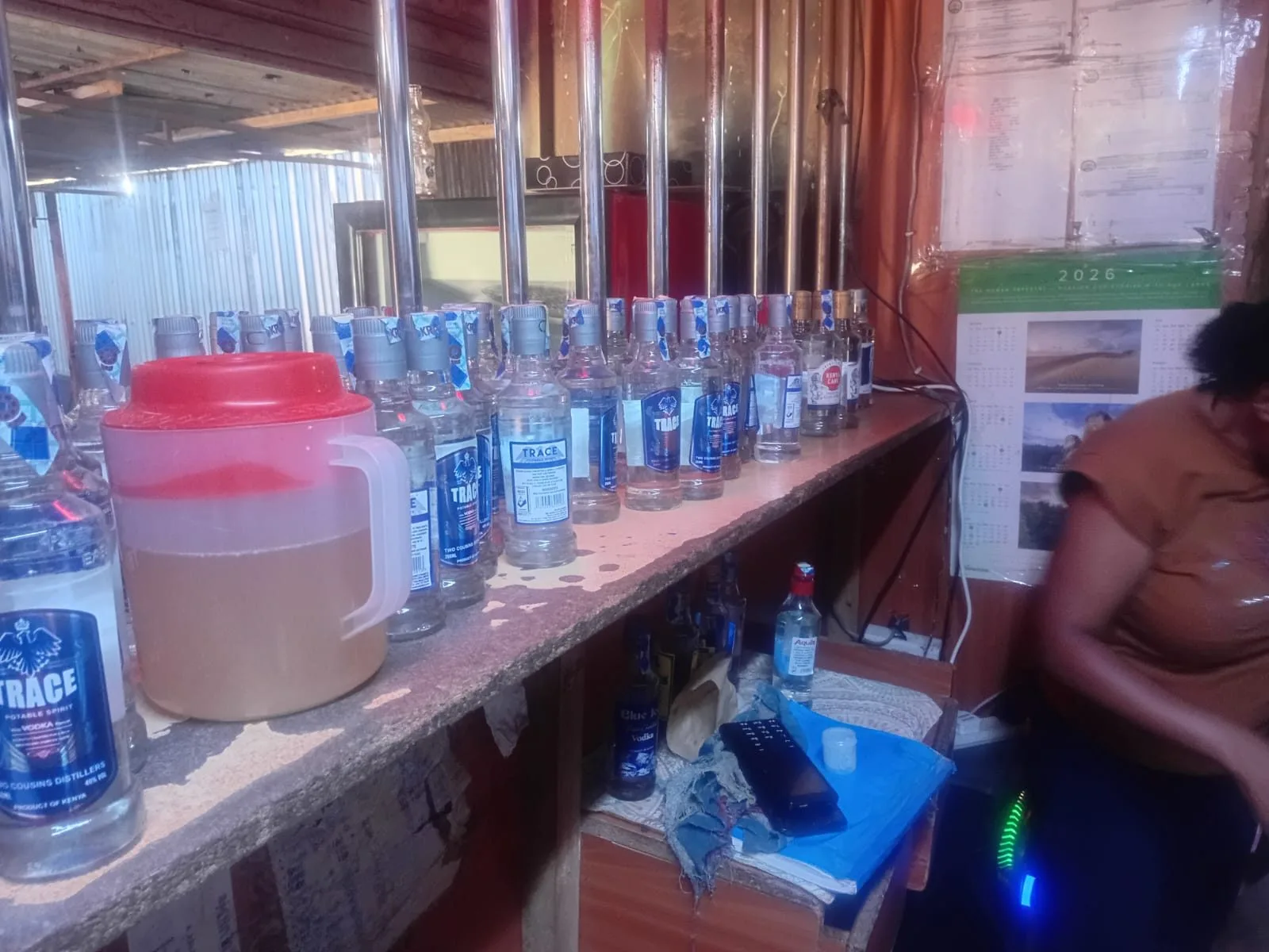 NACADA arrests three in Jericho crackdown on counterfeit alcohol