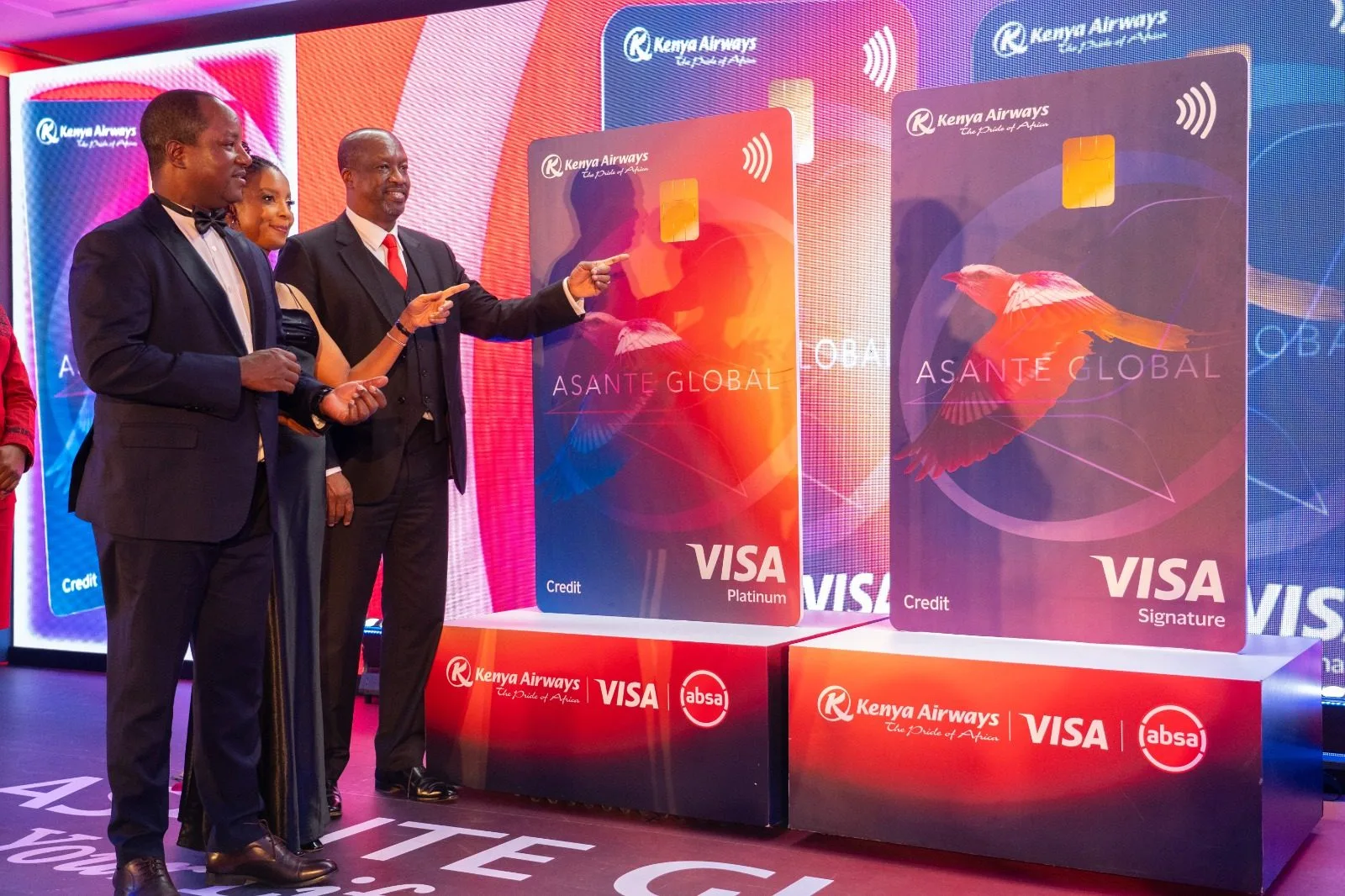 Absa, KQ, visa court affluent Kenyans with premium rewards card