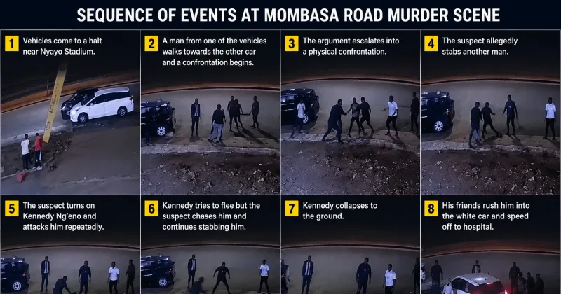 Murder probe deepens as autopsy confirms fatal stab wounds in road rage death on Mombasa Rd