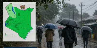 80pc of Kenya faces above-average rains, prolonged wet spells
