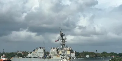 USS Ross arrives in Mombasa after supporting US operation against Iran