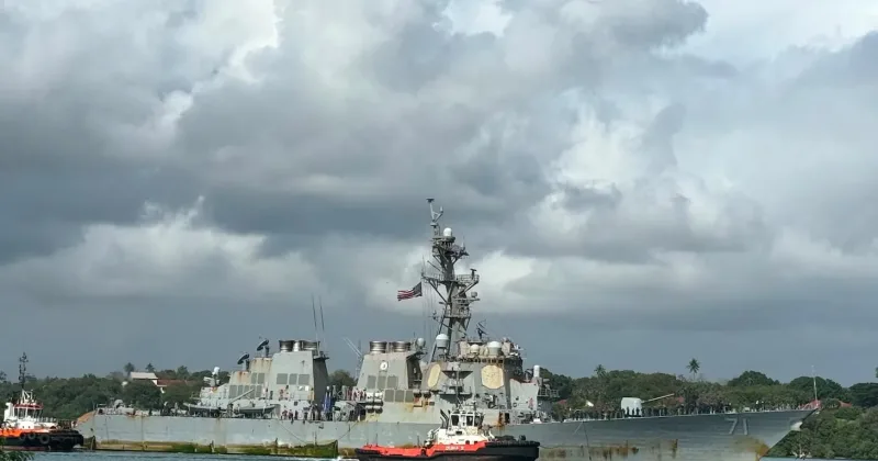 USS Ross arrives in Mombasa after supporting US operation against Iran