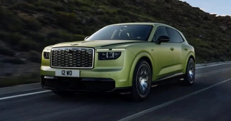 Bentley unveils its first fully electric car