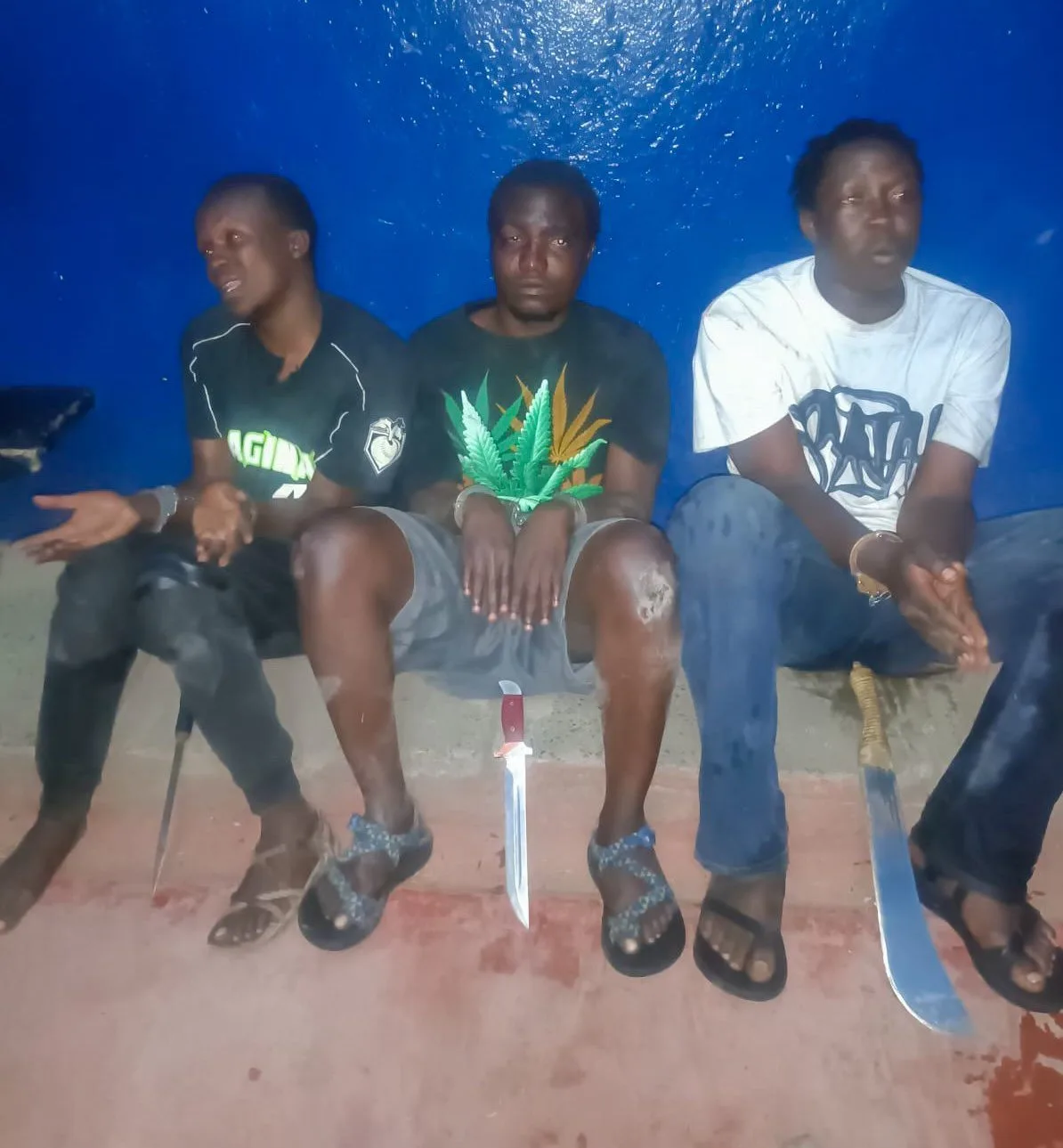Three suspected armed robbers arrested after high-speed chase in Nakuru