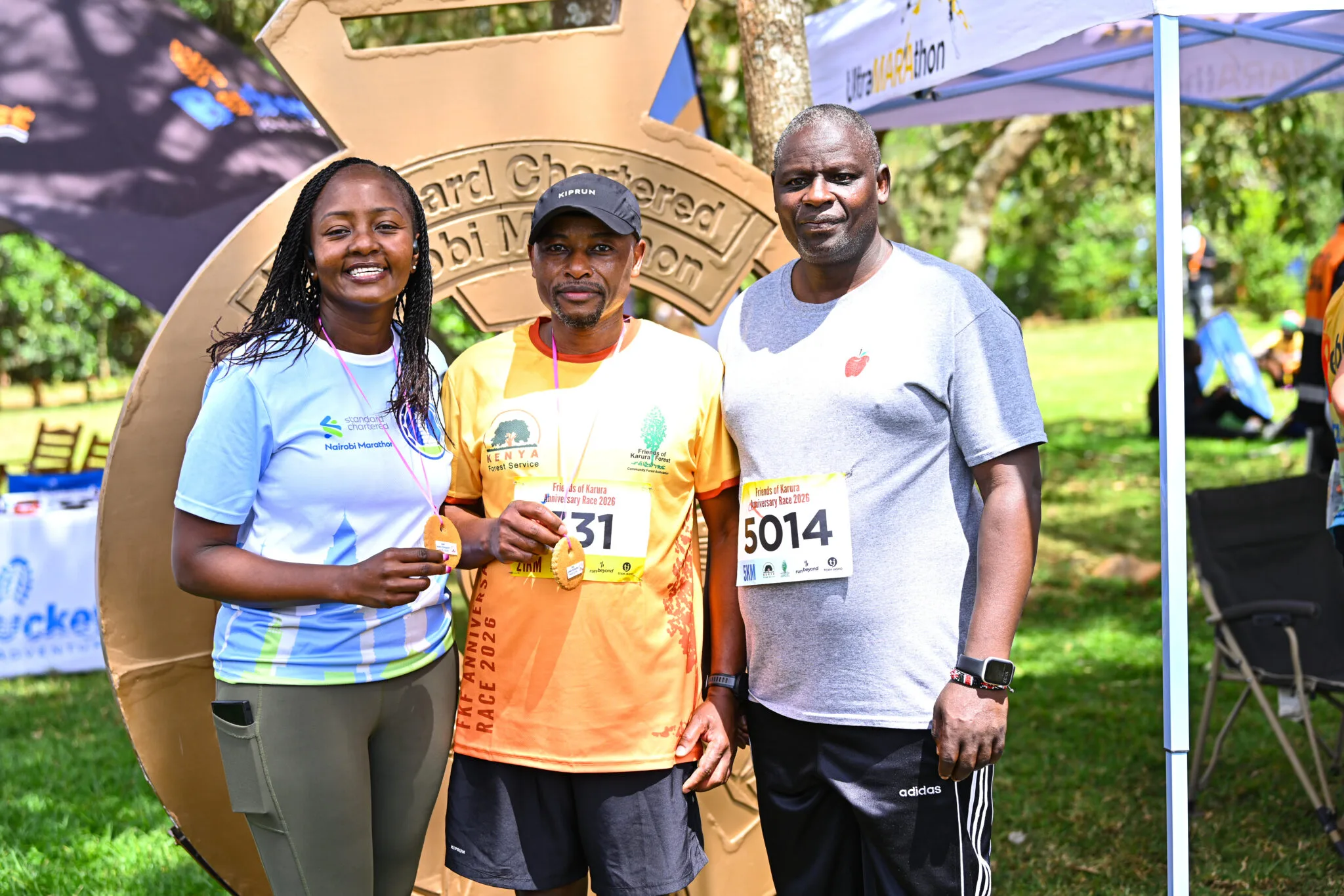 Thousands warm up for StanChart Marathon with Friends of Karura Anniversary Race