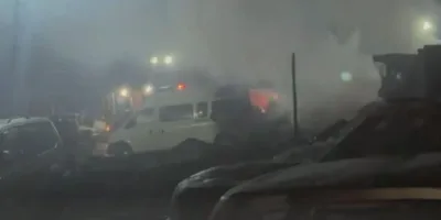 Fire Destroys Vehicles at Garage Off Ole Dume Road in Kilimani
