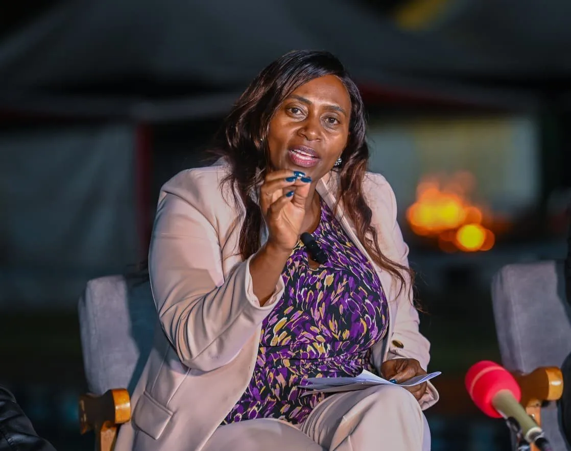 Muthoni warns against politicising healthcare during Jamii Imara Mashinani tour in Nyeri