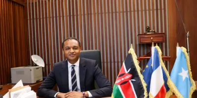 Wadid Benaabou starts work as France’s new ambassador to Kenya