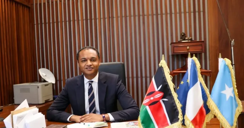 Wadid Benaabou starts work as France’s new ambassador to Kenya