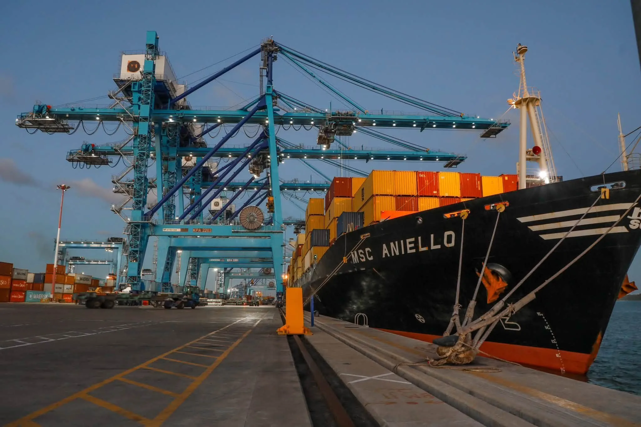 Mombasa Port sets new container handling record in push to cut vessel turnaround times