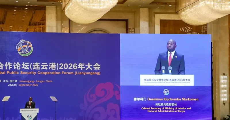 Murkomen, Kanja join Global Security Forum in China focused on transnational security threats