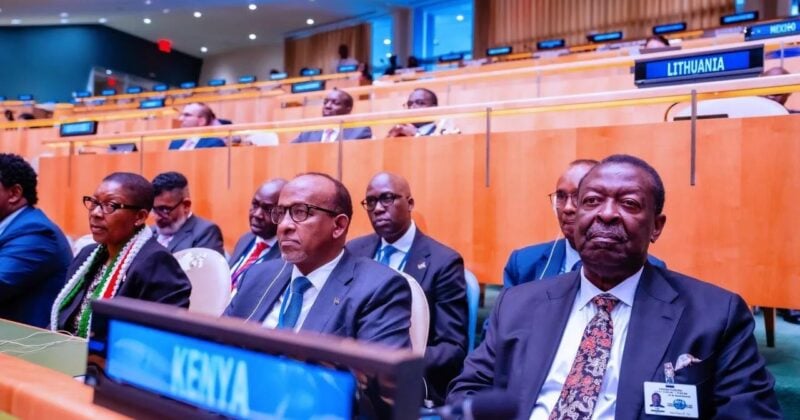 Kenya pushes new urban climate resilience framework for Africa at UNGA